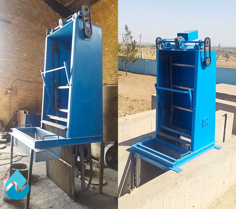 آشغالگیر مکانیکی فاضلاب